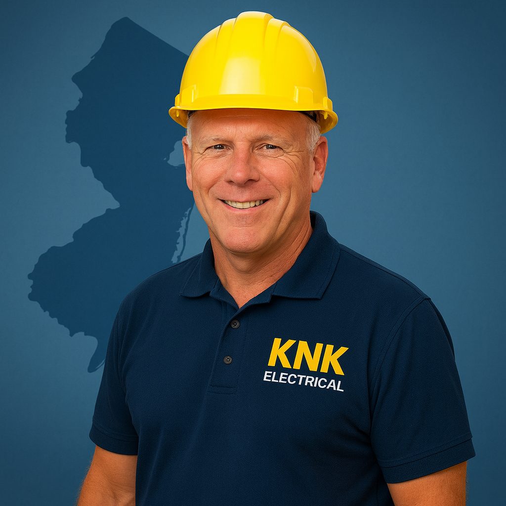 KNK Electrical mentoring a student at Lakeland Regional High School
