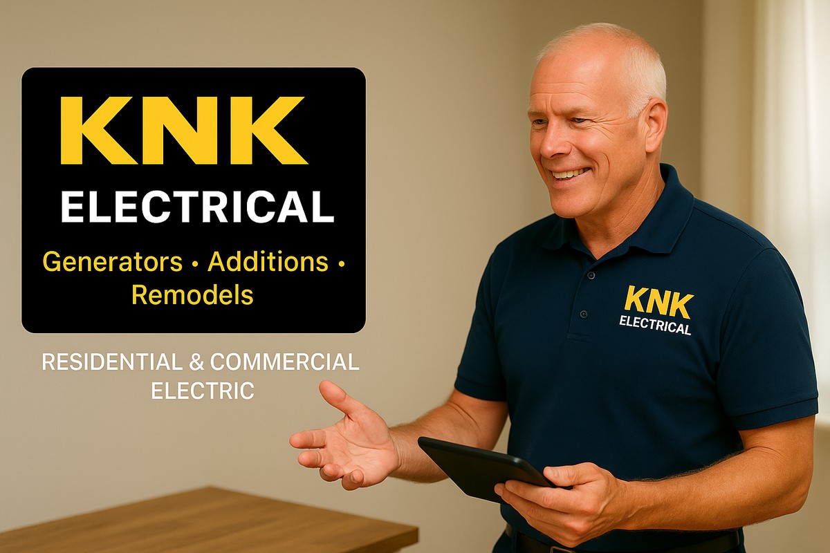 Ken from KNK Electrical answering customer questions