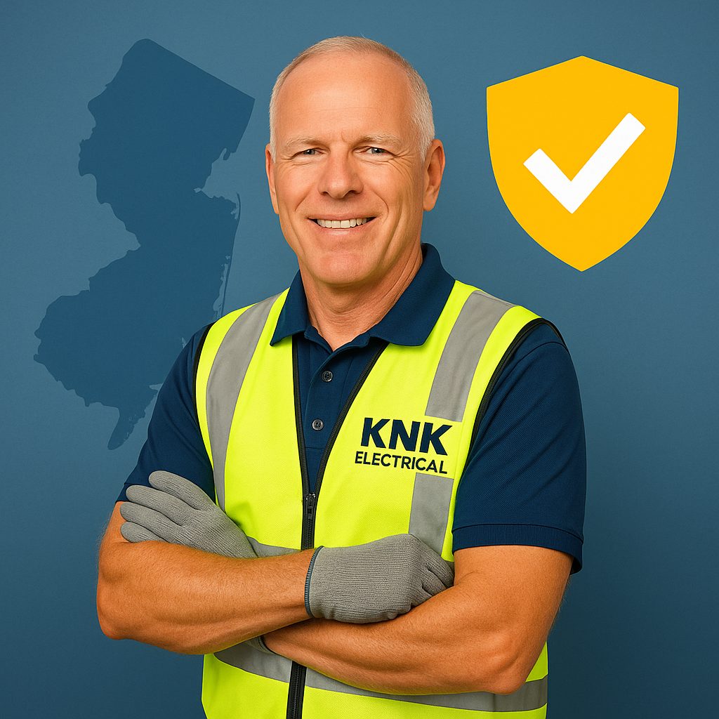 Certified Master Electrician license displayed
